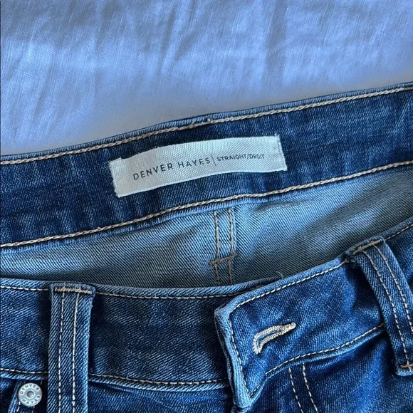 Denver Hayes Men's Blue Jeans - Picture 3 of 6